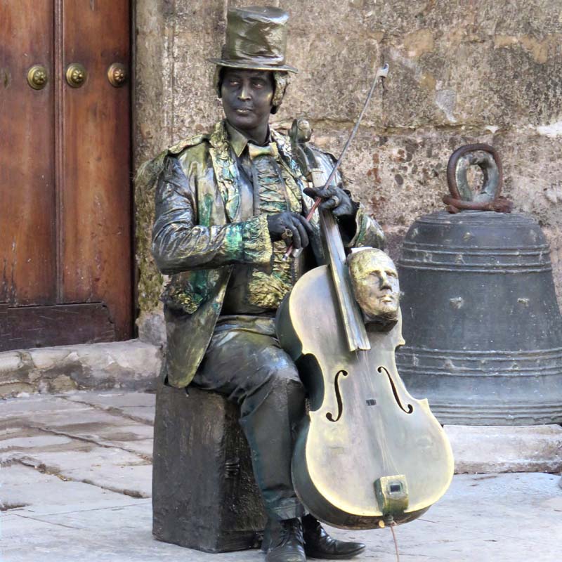 Street Performer Havana Cuba